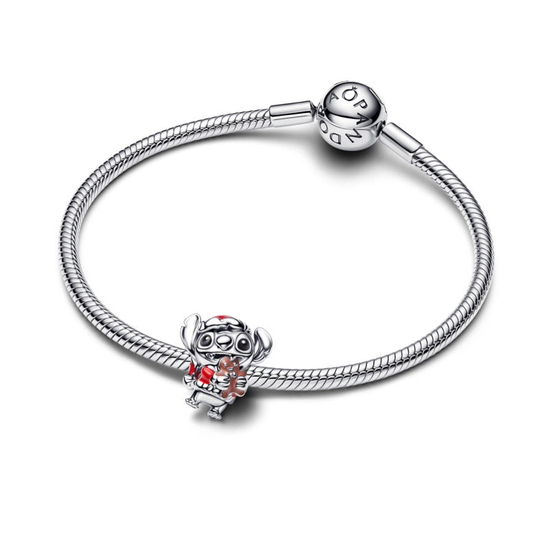 Disney Stitch Holiday Charm