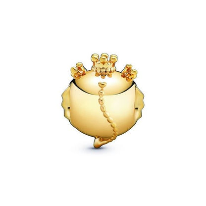 14K Plated CZ Chinese Zodiac Dragon Charm