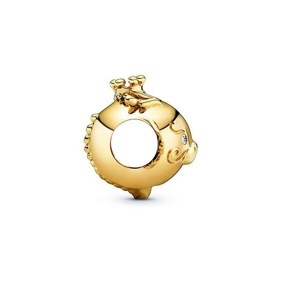 14K Plated CZ Chinese Zodiac Dragon Charm