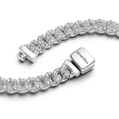 Pavé Cuban Chain Necklace