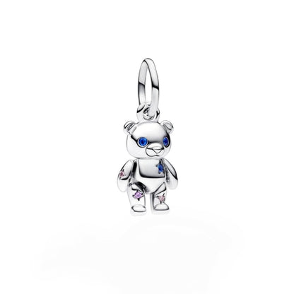 Movable Teddy Bear Dangle Charm