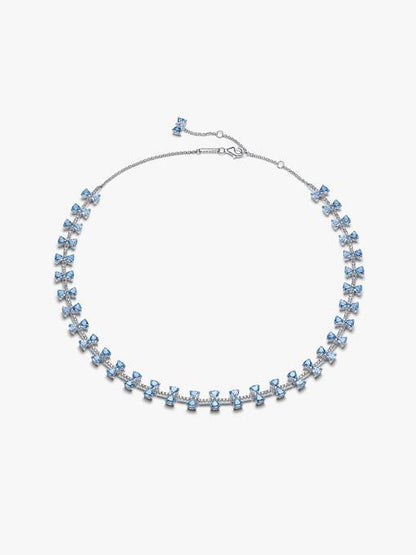 Bridgerton Blue Bow Necklace