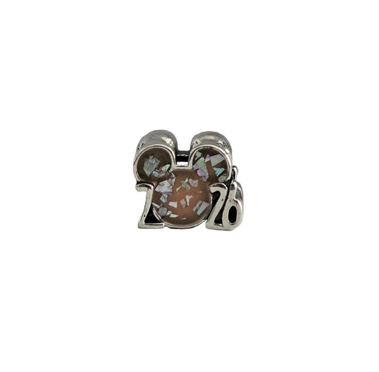 Disney Parks 2026 Mickey Mouse Head Bead Charm