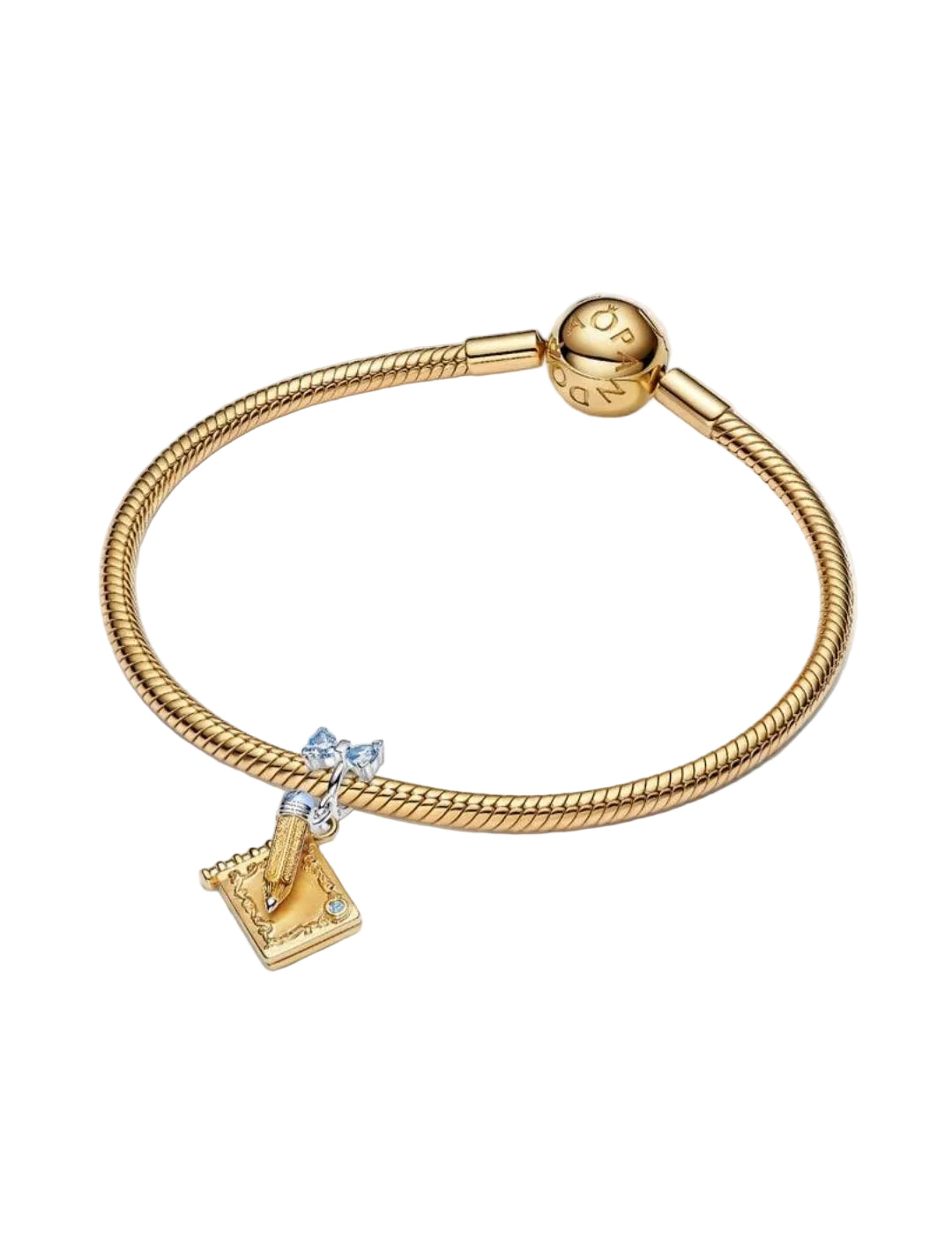 Bridgerton Dance Card & Pencil Dangle Charm