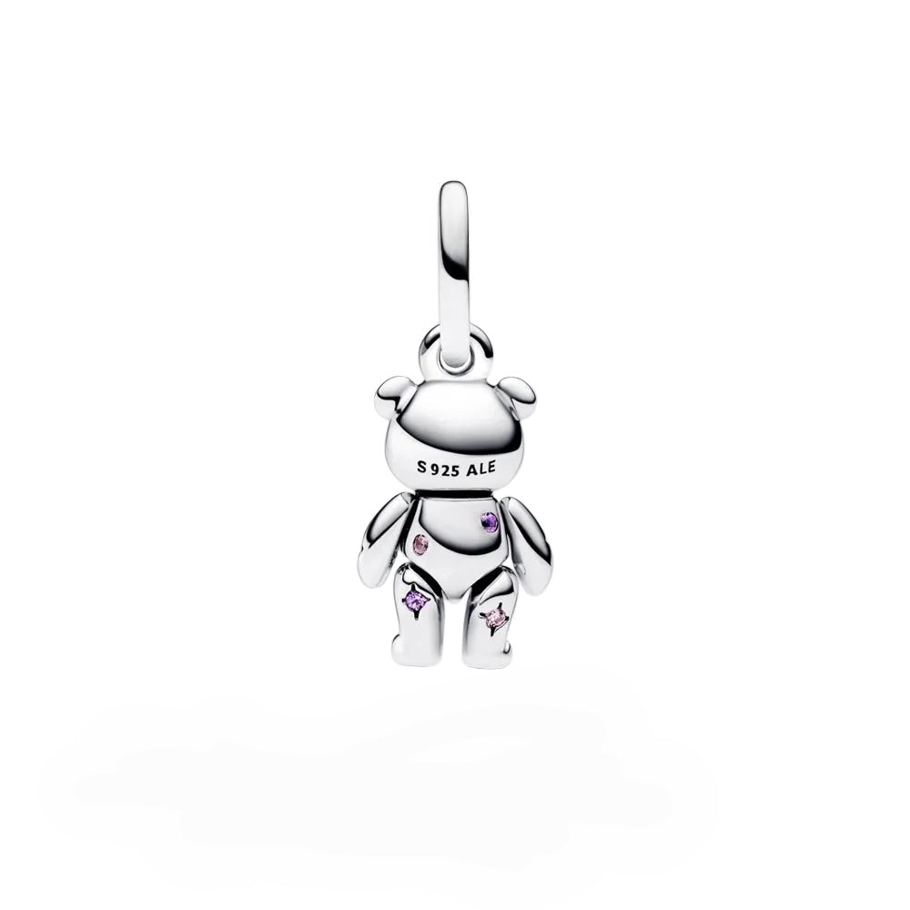 Movable Teddy Bear Dangle Charm