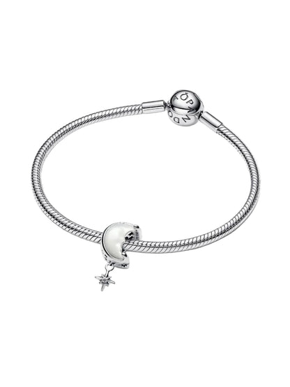 Moon & North Star Charm