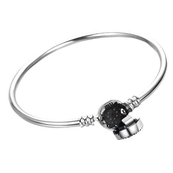 S925 Guardian Blue Eye Bangle