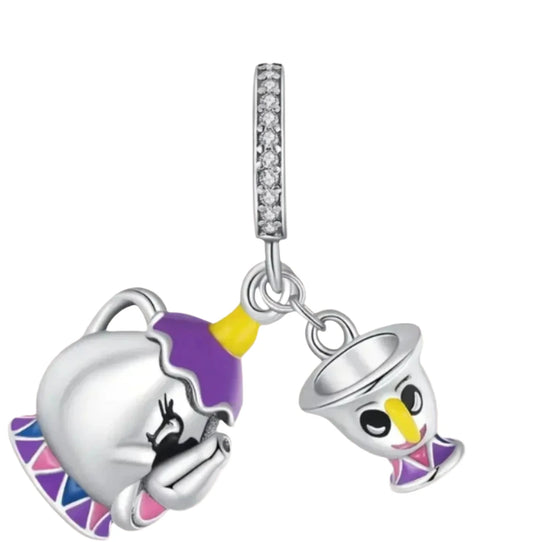 Beauty and the Beast Mrs.Potts & Chip Charm