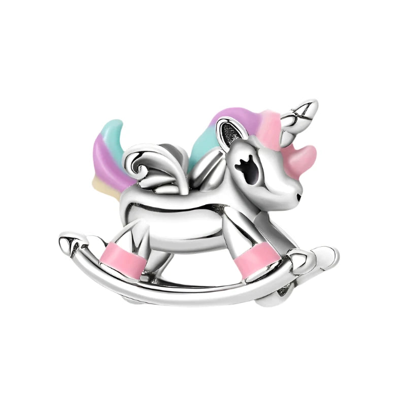Silver Candy Colour Unicorn