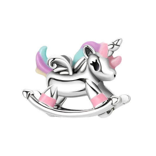 Silver Candy Colour Unicorn